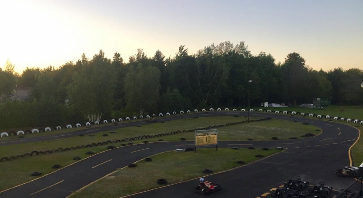 Vue aérienne du circuit de Karting L'Avenir